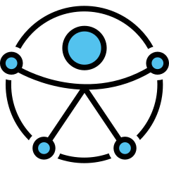Drawing of accessibility symbol