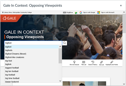 Search screen containing an editable dropdown dialog. Navigate. by form fields to reach this edit box. You can use the arrow keys to select an item from an autocmplete list. Then, tab to the Search button.