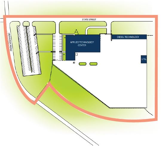 Map of Clery Boundary for Applied Technology Center Map of Clery Boundary for Applied Technology Center