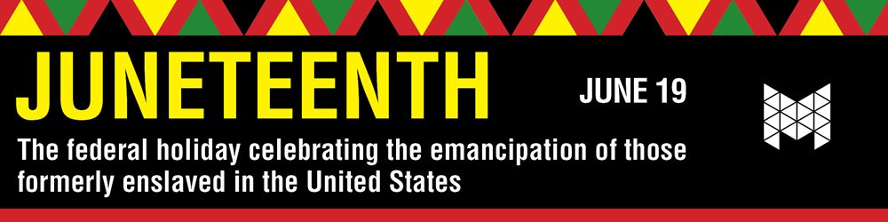 Juneteenth June 19th 2024 The federal holiday celebrating the emancipation of those formerly enslaved in the United States