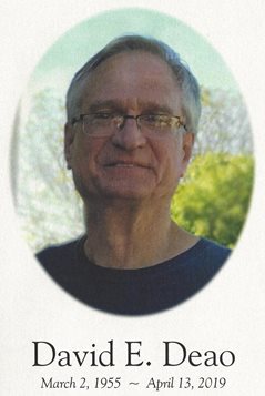David E. Deao (March 2, 1955 - April 13, 2019